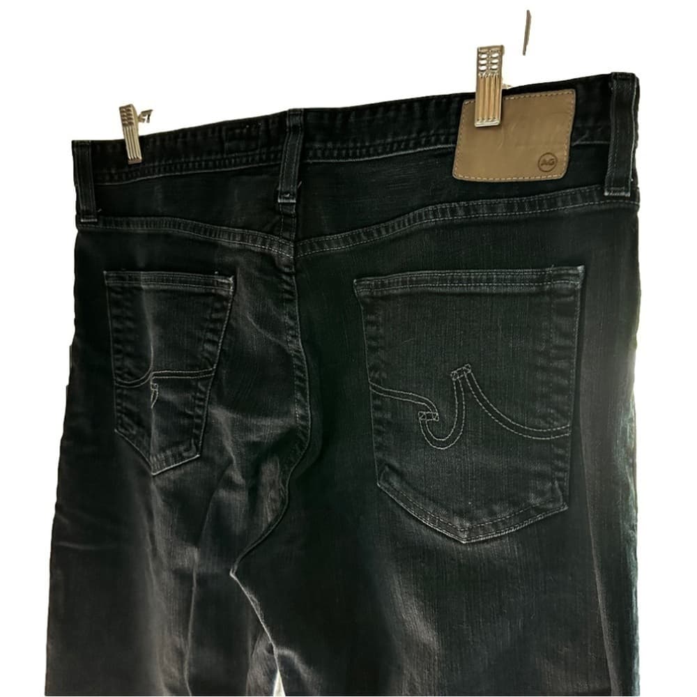 AG Denim 360 The Graduate Tailored Leg Size 36R Dark Wash - Thumbnail 4