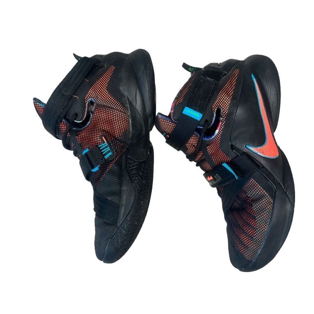 Nike Lebron Soldier IX OKC Black Running Shoes Sneakers Mens Size 11 749417-084 - Thumbnail 4