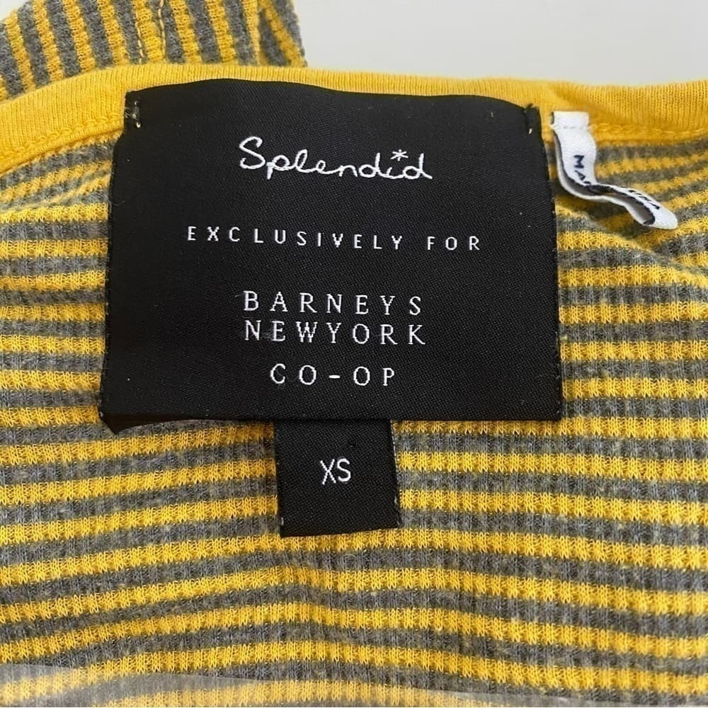 SPLENDID Exclusively For Barneys New York CO-OP Long Sleeve T-Shirt Size XS - Thumbnail 4