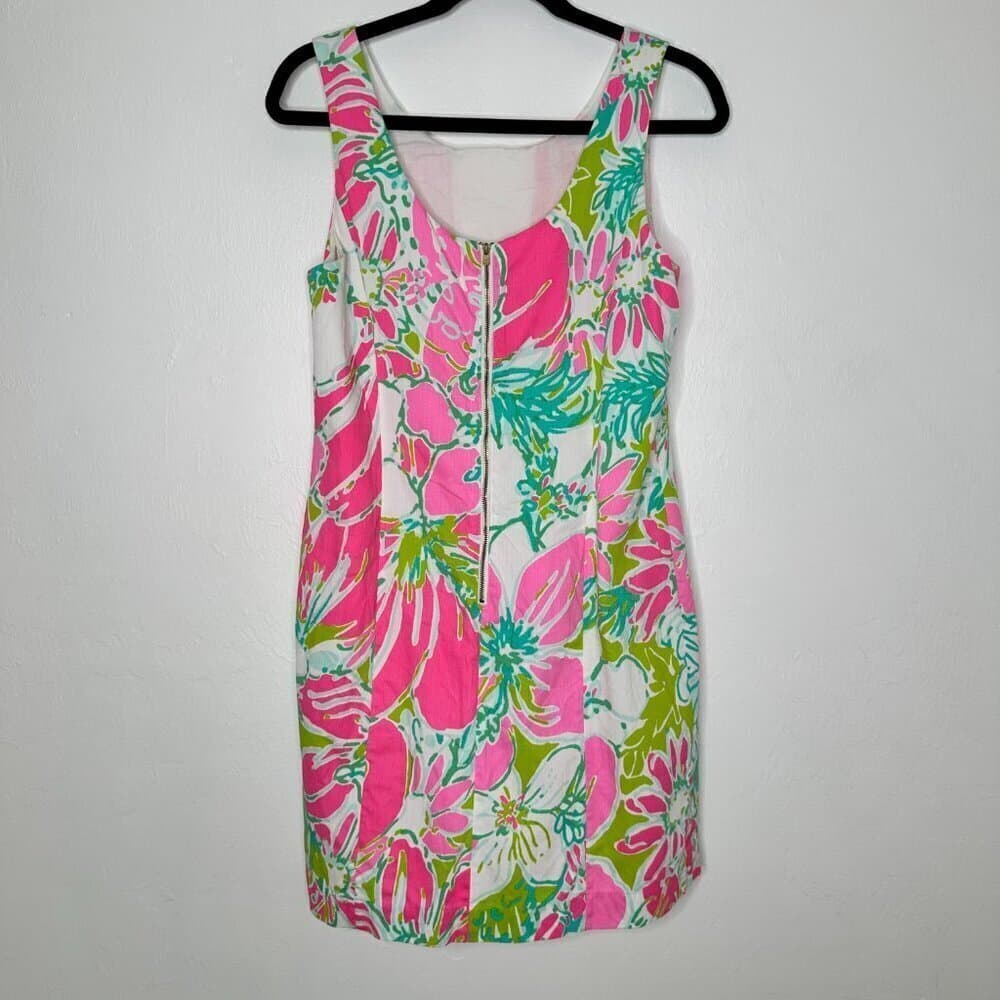 Lilly Pulitzer Cathy Sleeveless Shift in Don’t Give a Cluck Size 8 - Thumbnail 5