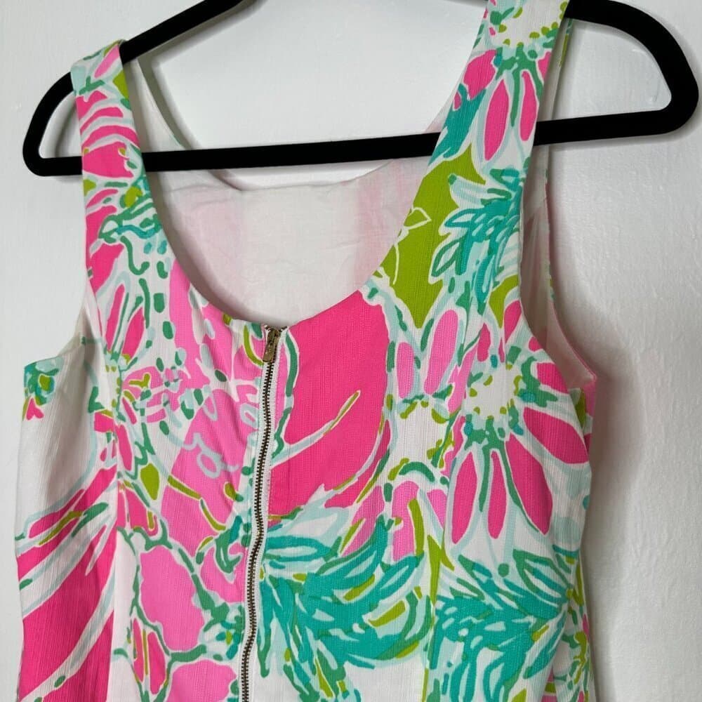 Lilly Pulitzer Cathy Sleeveless Shift in Don’t Give a Cluck Size 8 - Thumbnail 6