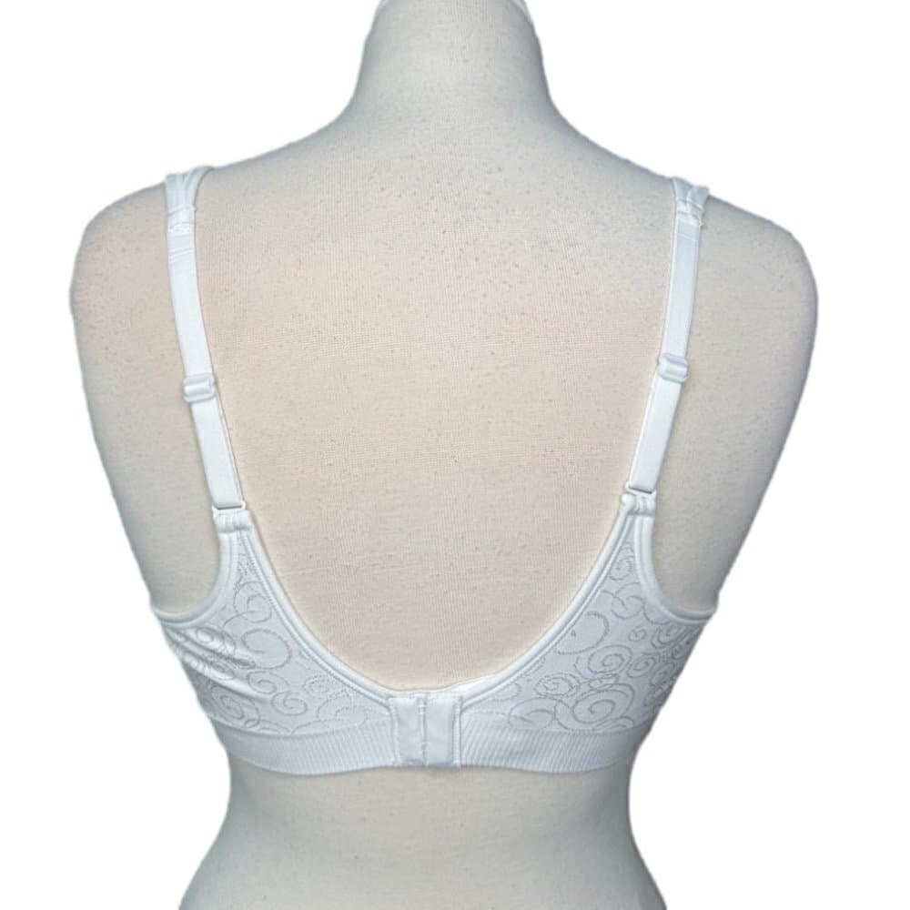 NEW Bali Lightly Lined White Bra Size 38B - Thumbnail 3