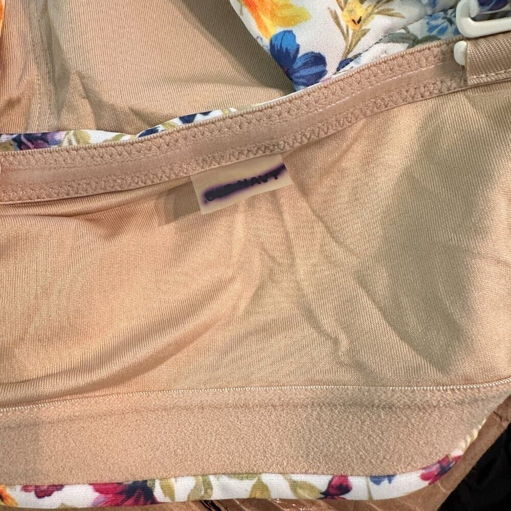 Old Navy Wildflowers Floral Printed Bandeau Swim Top Removable Straps NWOT - Thumbnail 7
