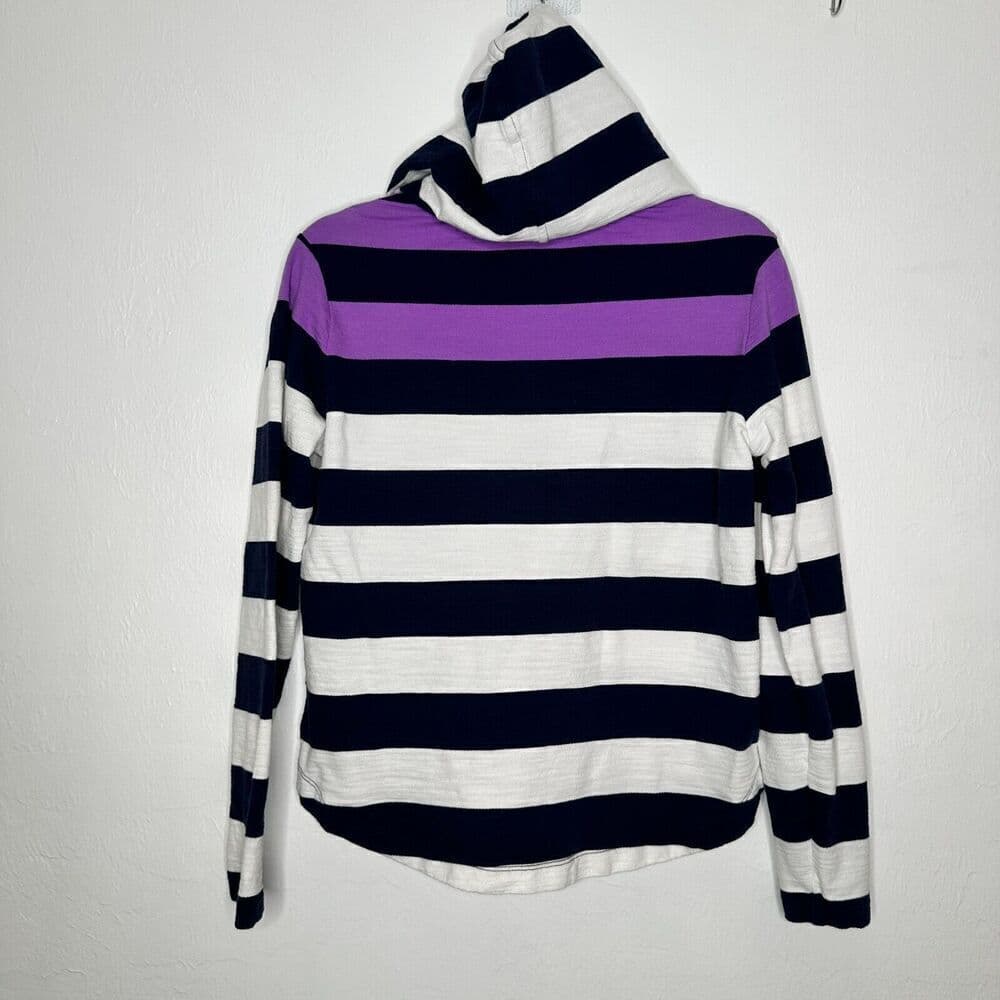 Southern Tide Lightweight Striped Pullover Rosie Hoodie Women’s Size XS - Thumbnail 6