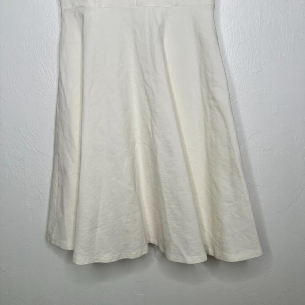 Lulus White Deep V-neck A-Line Sleeveless Lined Dress Size S - Thumbnail 3
