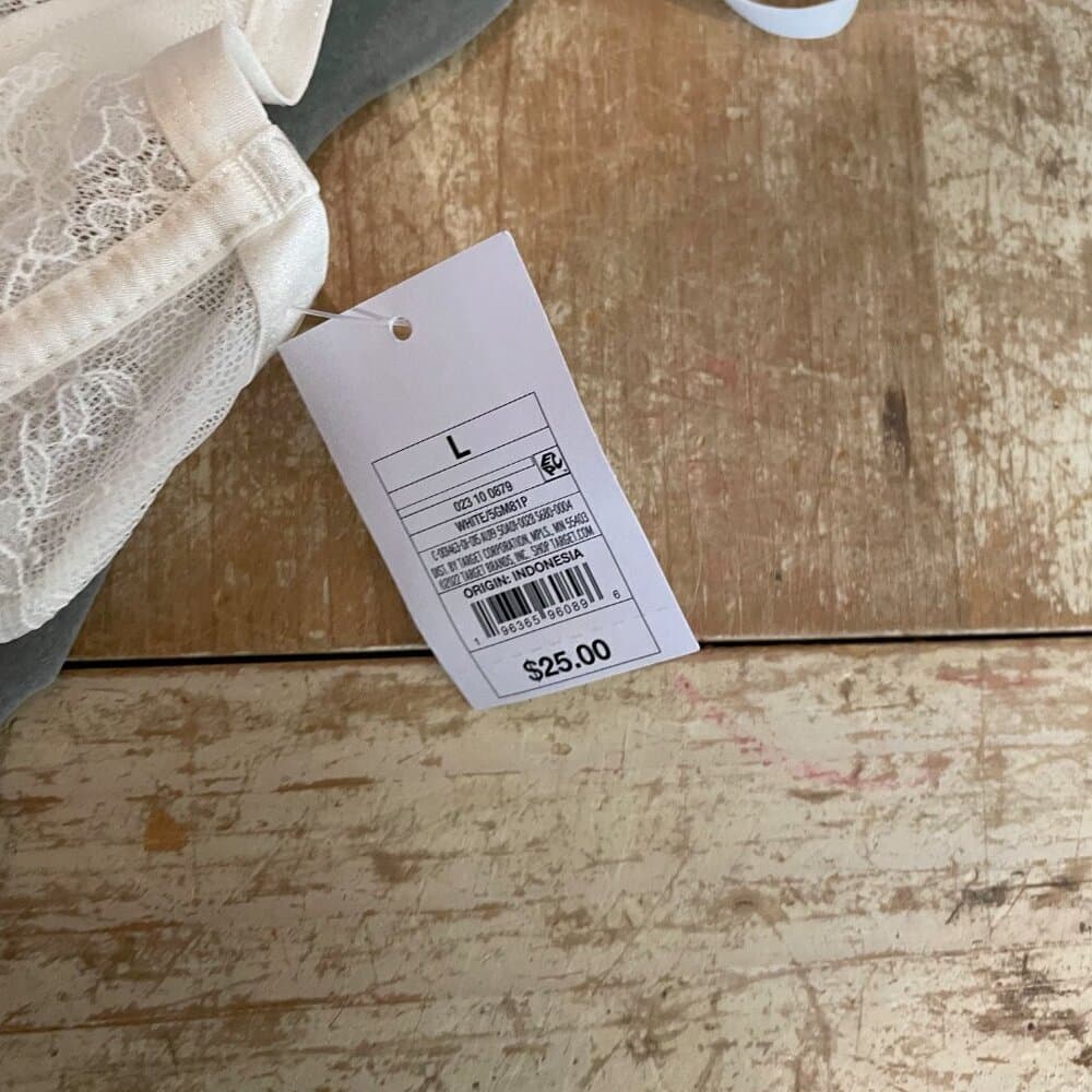 Auden White Underwire Thong Sheer Bodysuit NWT - Thumbnail 5