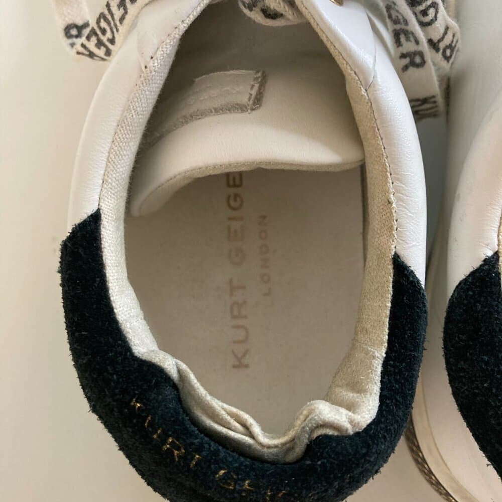 Kurt Geiger London White Lambert Sneakers Size 37 (US Size 7) - Thumbnail 6