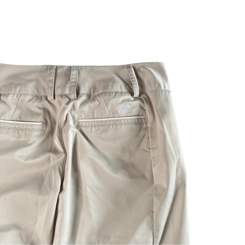 Adidas Sz 6 Climalite Capri Culottes Tan Pants Golf Fishing Outdoors Beachy - Thumbnail 4