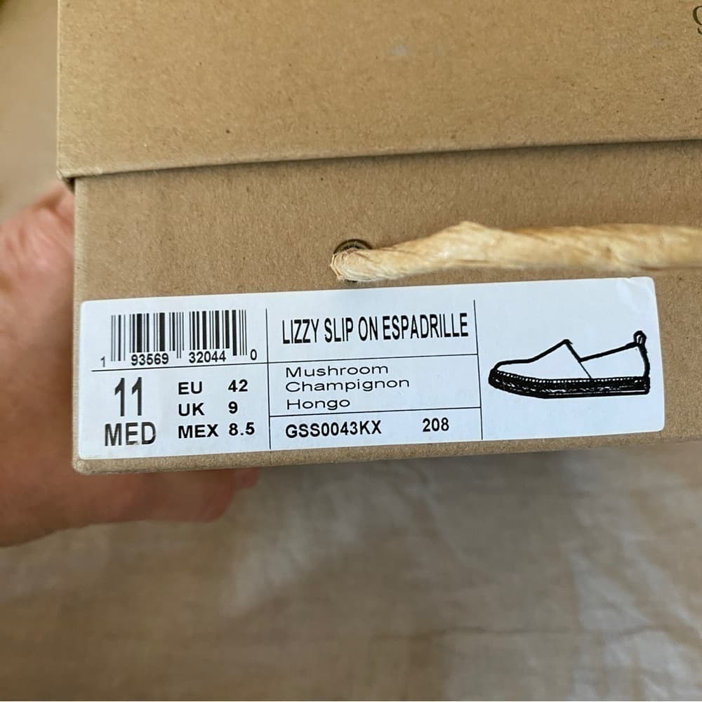 Gentle Souls Tan Lizzy Slip On Espadrille Shoes Size 11 - Thumbnail 6