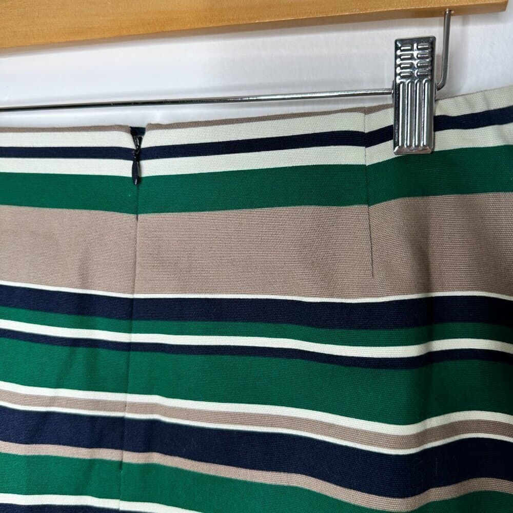 Talbots Green & Tan Pencil Skirt Size 16P - Thumbnail 4