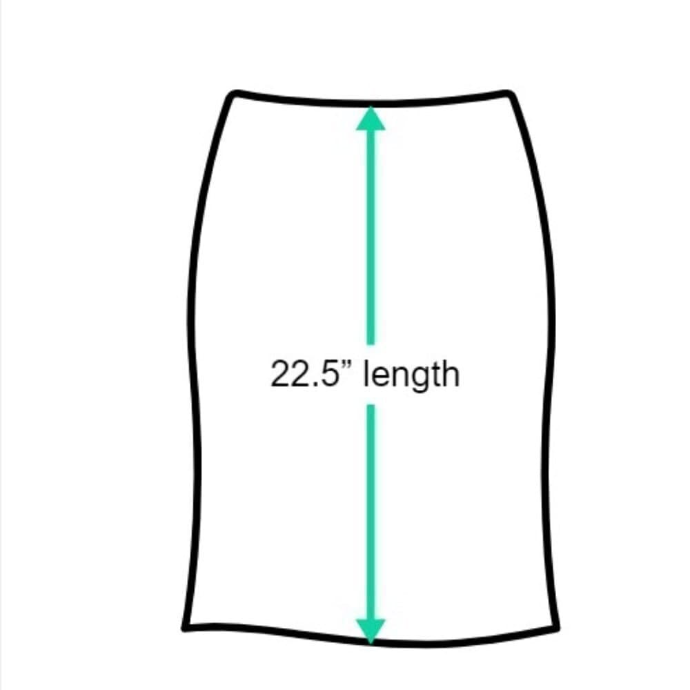 ANN Taylor Factory Tan Pencil Skirt Size 8 - Thumbnail 3