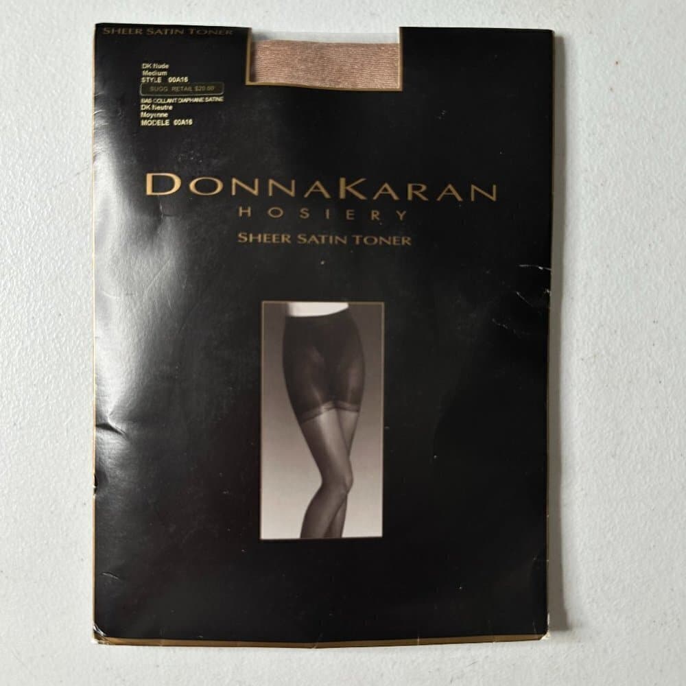 NEW Donna Karen Talbots Day Sheer 4 Pairs of Pantyhoes Size B - Thumbnail 2