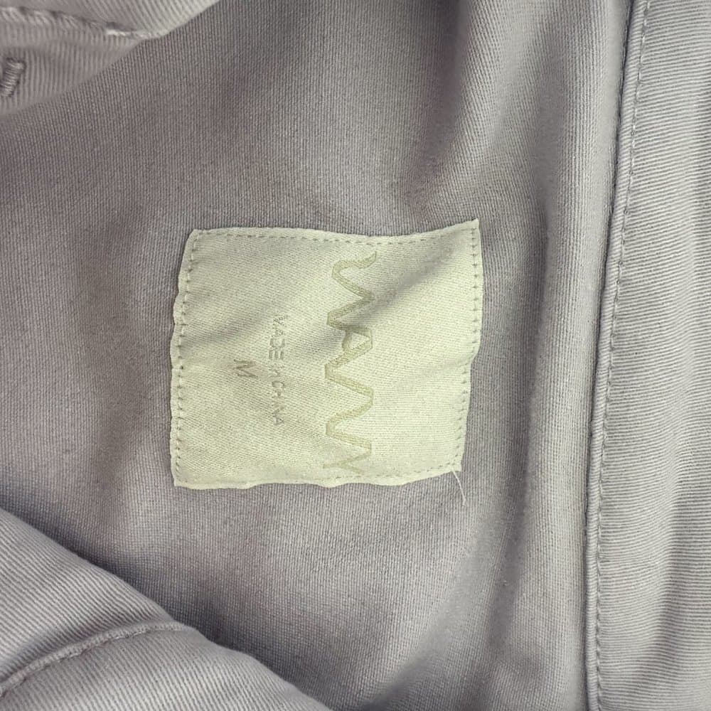 Wavvy Jacket Women Size M Purple Cotton Long Sleeve Pocket Collared Button Down - Thumbnail 5