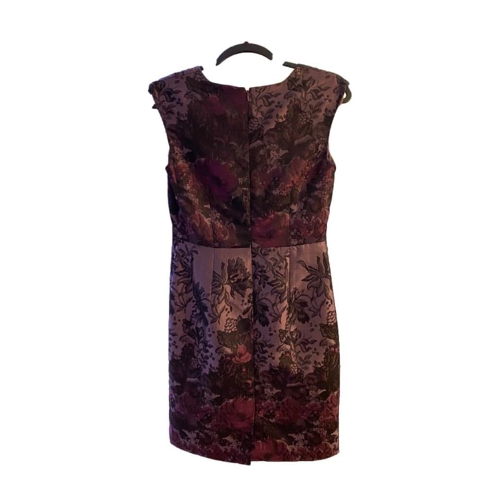 ANN Taylor Purple Sleeveless Dress Size 0 - Thumbnail 2