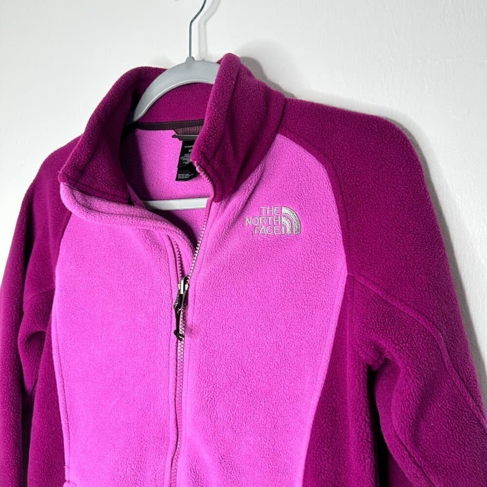 The North Face Fleece Zip Up Jacket Size XS - Thumbnail 2