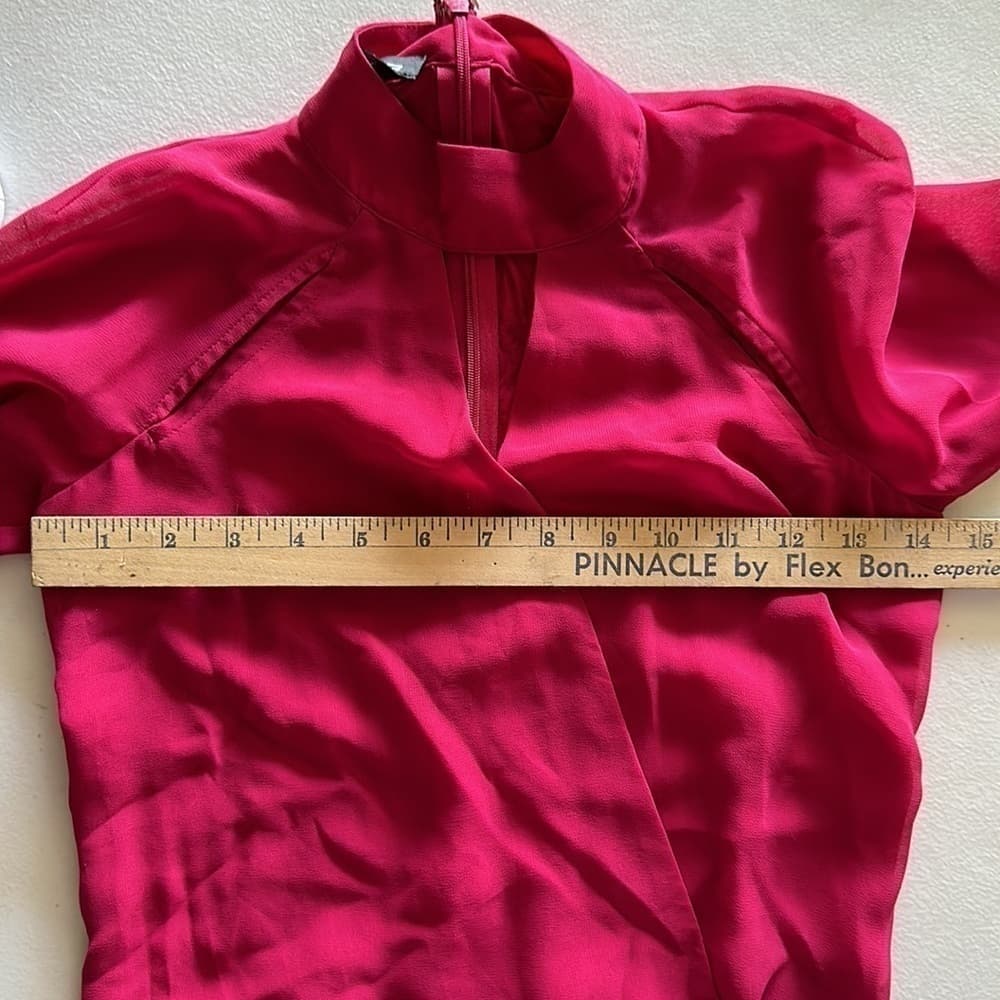 BEBE Pink Bodysuit Size XXS - Thumbnail 3