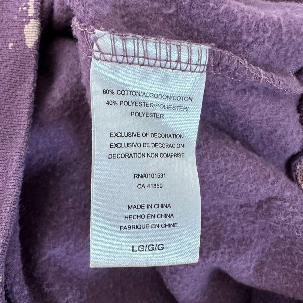 Cheetos Dangerously Cheesy Long Sleeve Tie-Dye Hoodie Size L - Thumbnail 6