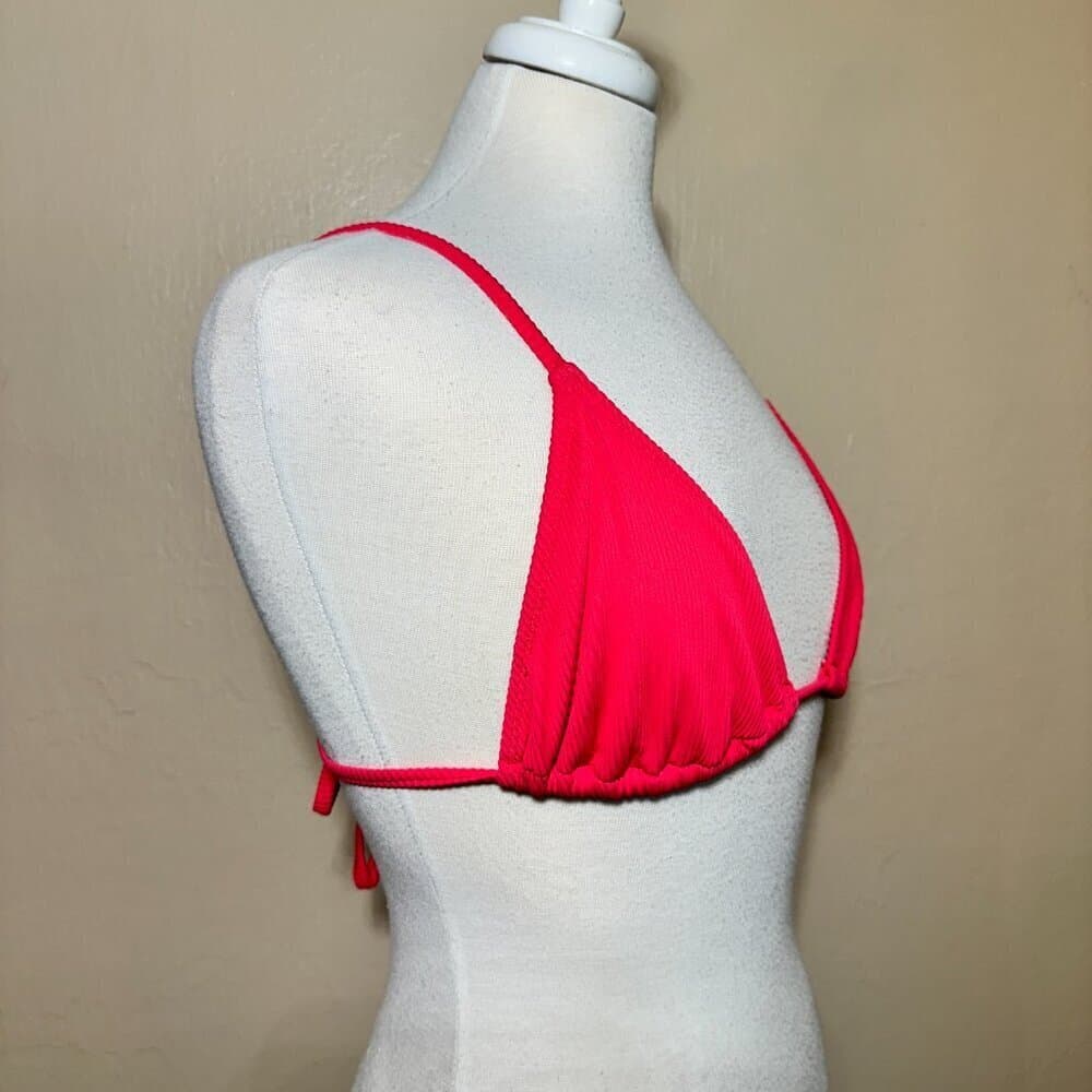 Old Navy Cosmic Rouge Ribbed String Bikini Top NWOT - Thumbnail 4