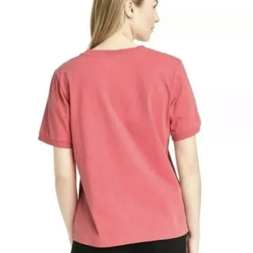 NEW Women's Bijou Karman Short Sleeve Graphic T-Shirt - Size L - Thumbnail 2