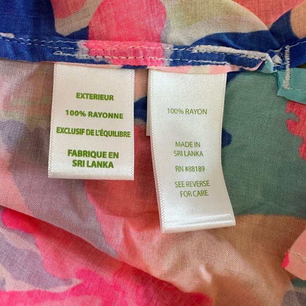 Lilly Pulitzer Colorful Willa Blouse Playa Hermosa Top Size XS NEW - Thumbnail 8