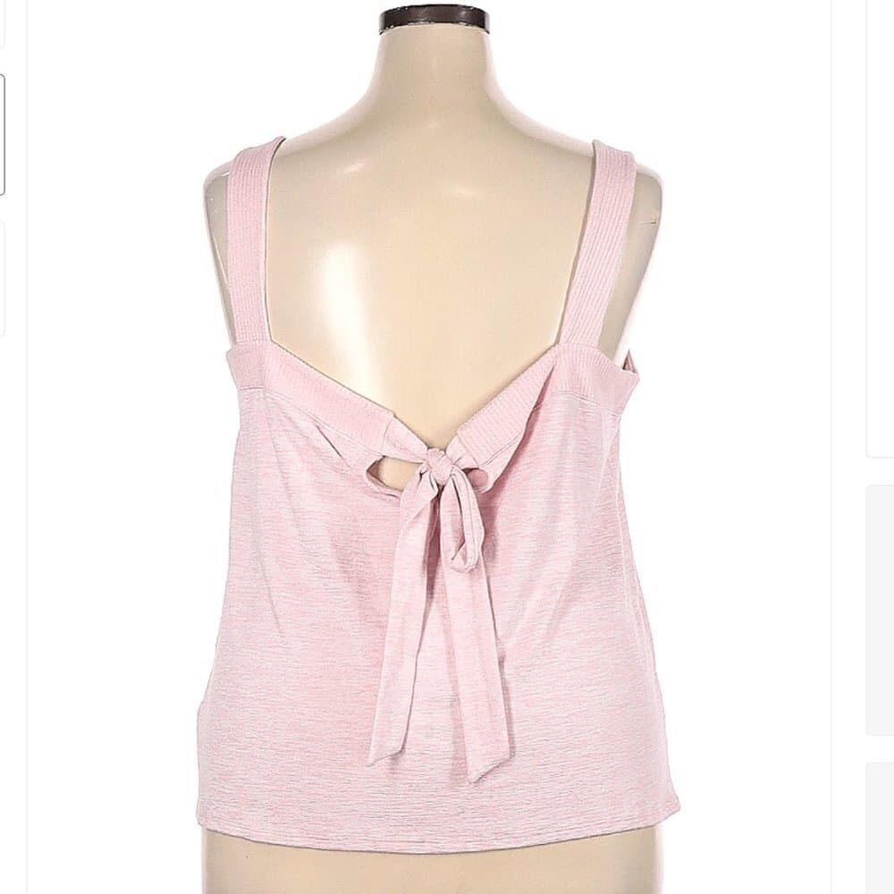 Gap Light Pink Sleeveless Top Back Bow Size XXL - Thumbnail 2