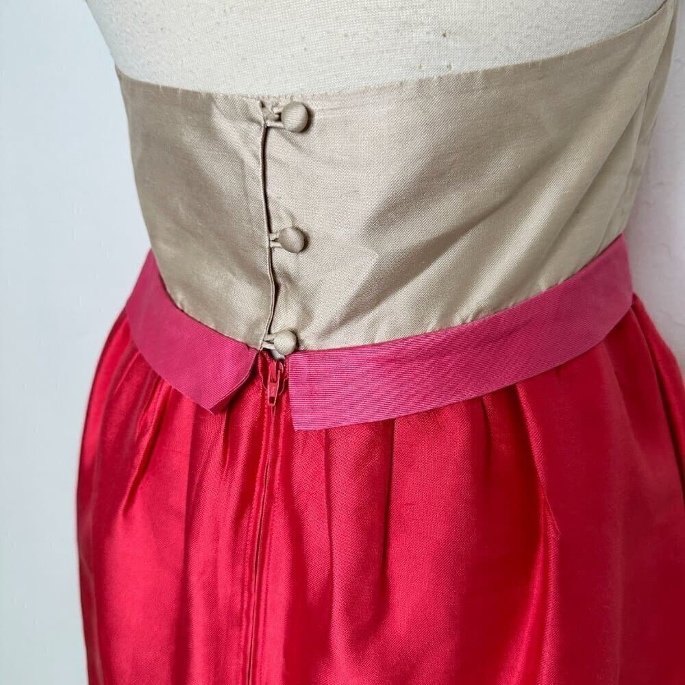 Kate Spade NY Silk Blend Eileen Halter Dress Sz 8 - Thumbnail 6