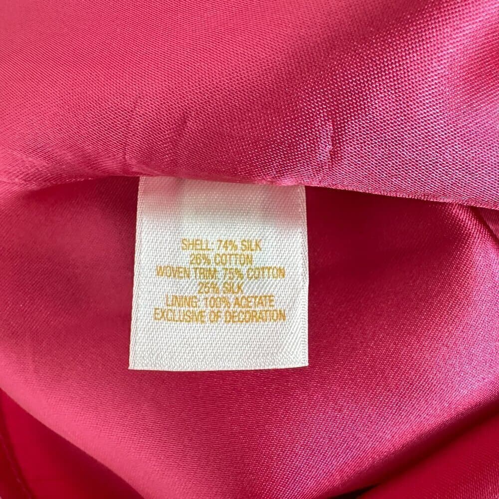 Kate Spade NY Silk Blend Eileen Halter Dress Sz 8 - Thumbnail 9