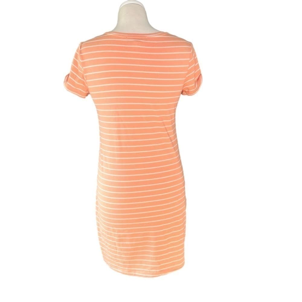SANCTUARY Size XS T-Shirt Dress Short Sleeve Preppy Coastal Cottagecore Beachy - Thumbnail 3