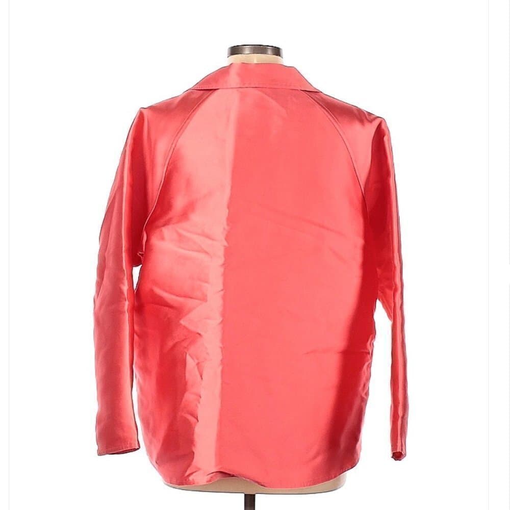 New Lafayette 148 New York Grapefruit Jacket Size L - Thumbnail 3