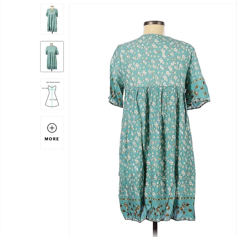 MISSLOOK Casual Floral Dress Size M - Thumbnail 2