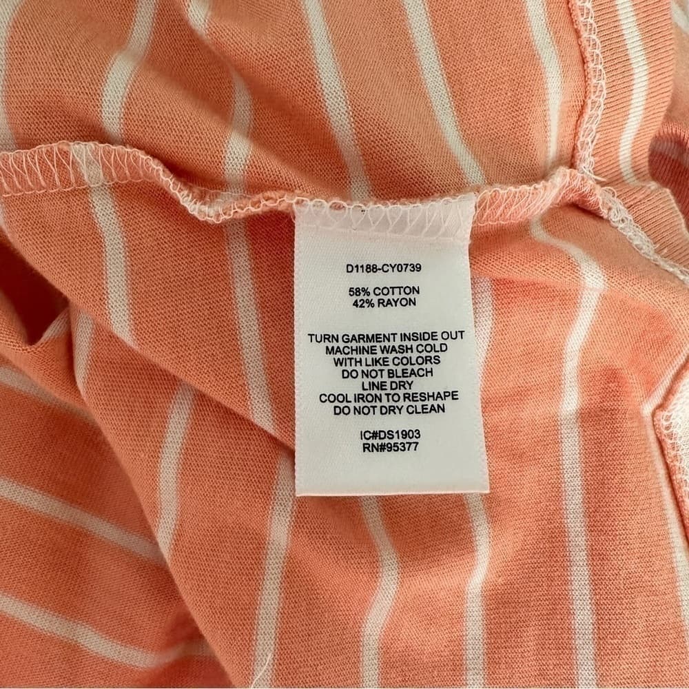SANCTUARY Size XS T-Shirt Dress Short Sleeve Preppy Coastal Cottagecore Beachy - Thumbnail 5