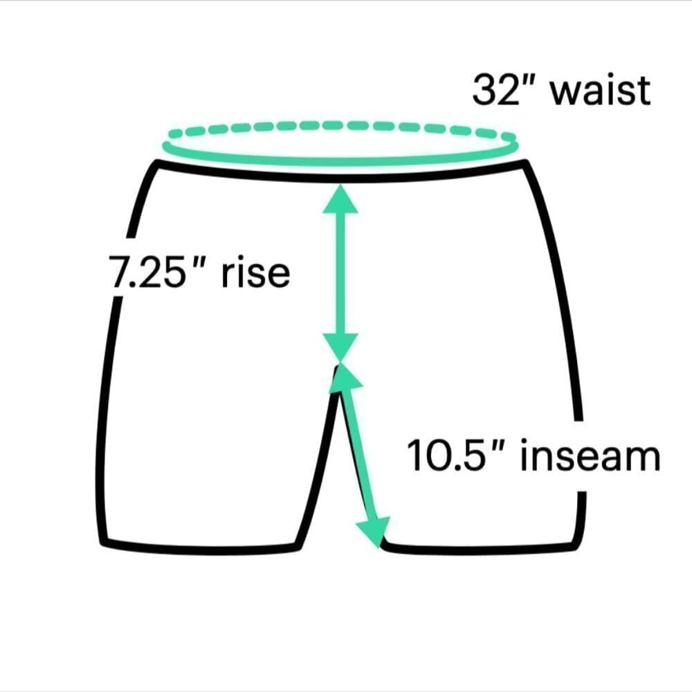 LUCKY Brand Faded Green Shorts 26 Waist - Thumbnail 3