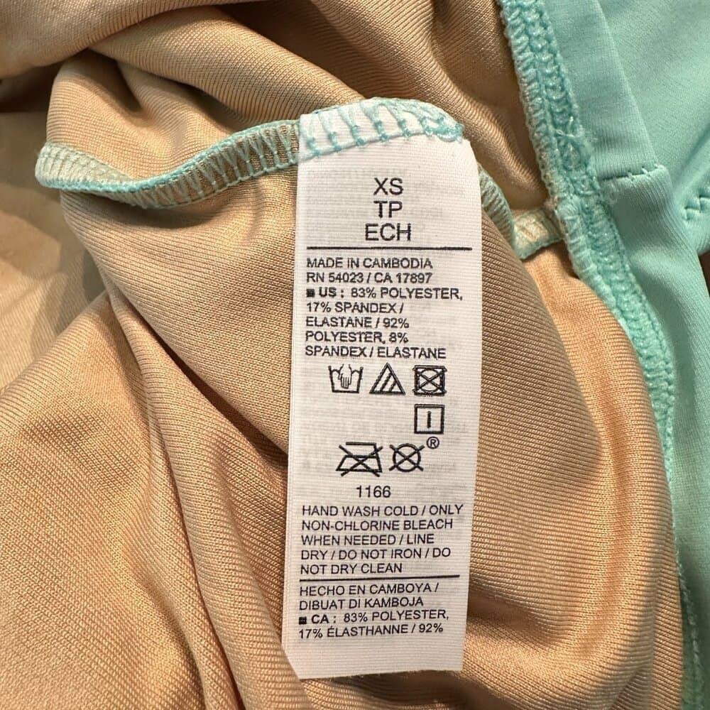 Old Navy V-Neck Ruffle-Trimmed Tankini Swim Top NWOT - Thumbnail 8
