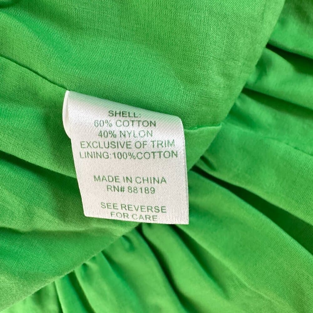 Lilly Pulitzer Women's Sleeveless Lace Overlay Green Dress Size 00 - Thumbnail 7