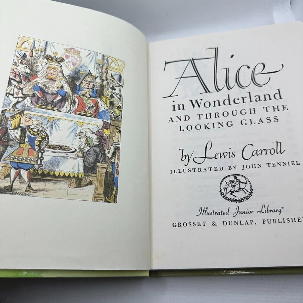 Alice in Wonderland & Through the Looking Glass, Illustrated Junior Library - Thumbnail 4