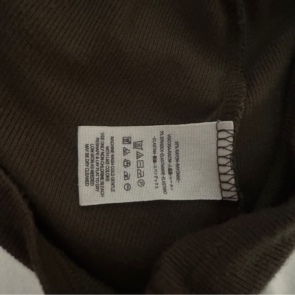 WE The Free Green Long Sleeve Gathered TopSize S - Thumbnail 5