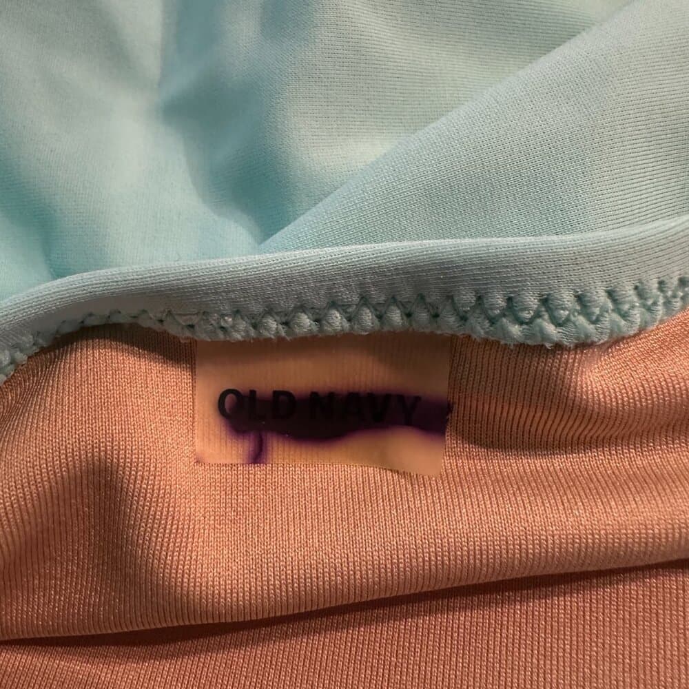 Old Navy V-Neck Ruffle-Trimmed Tankini Swim Top NWOT - Thumbnail 7