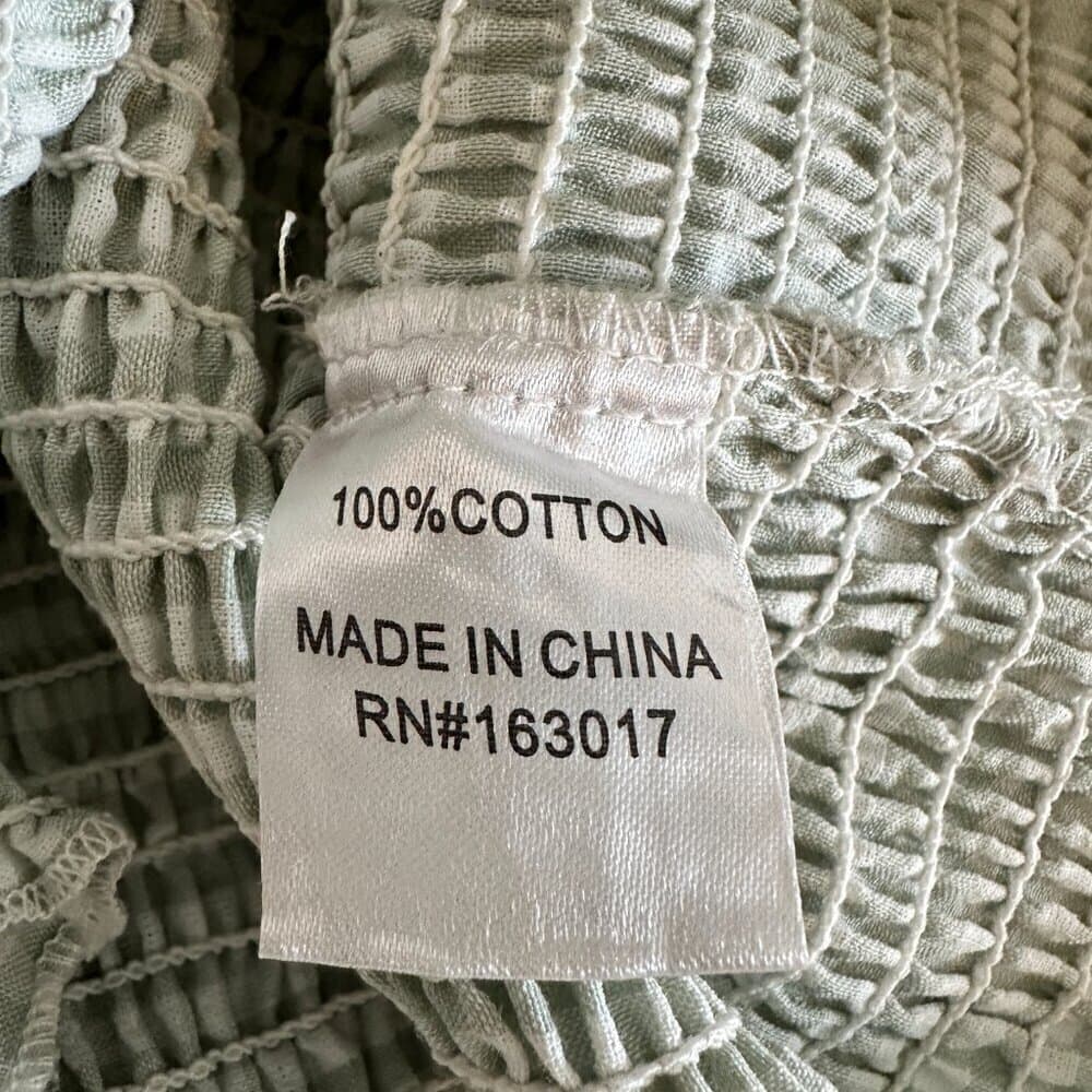 Princess Polly Korina Gingham Green and White Mini Dress Size 4 NEW - Thumbnail 11