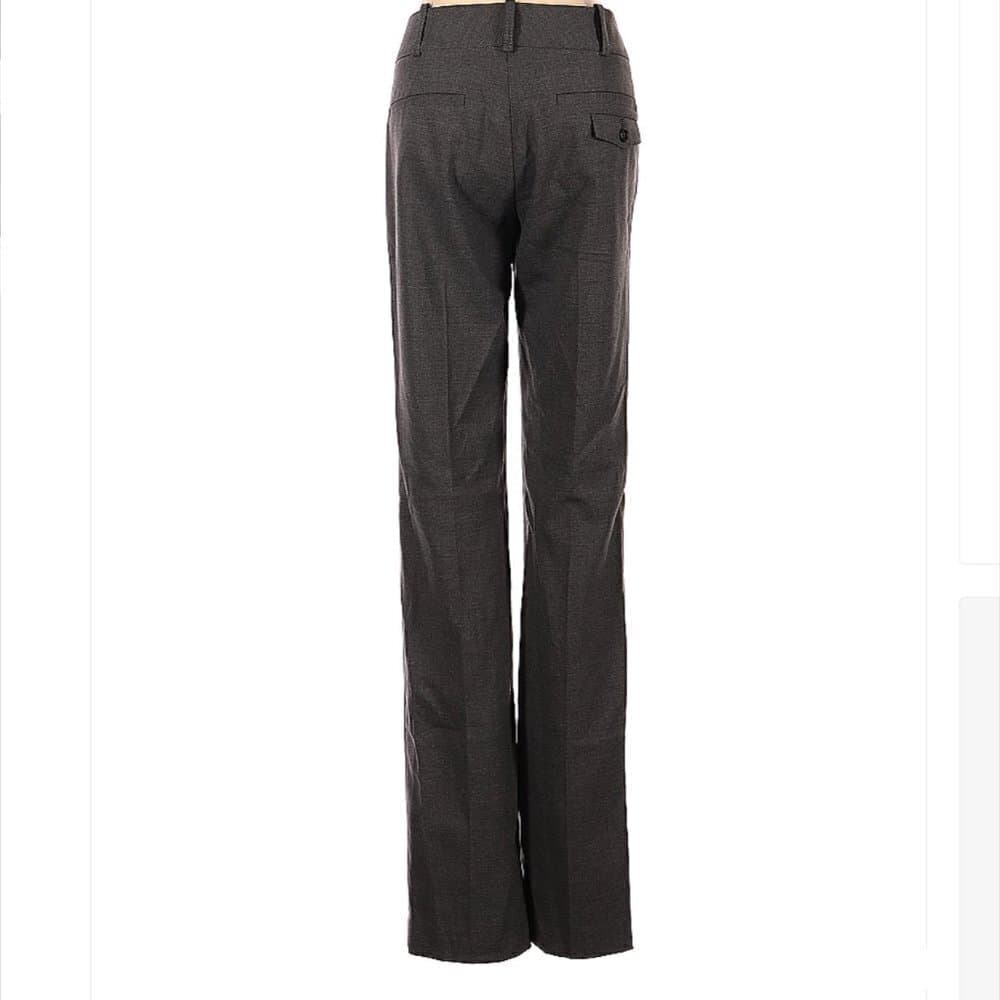 Pink tartan gray dress pants size 2 - Thumbnail 2