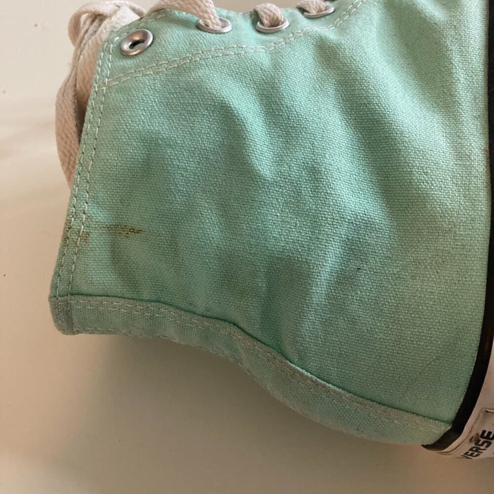 Converse Chuck Taylor All star High Tops Women Sz 12 Men Sz 10 Mint Green - Thumbnail 6