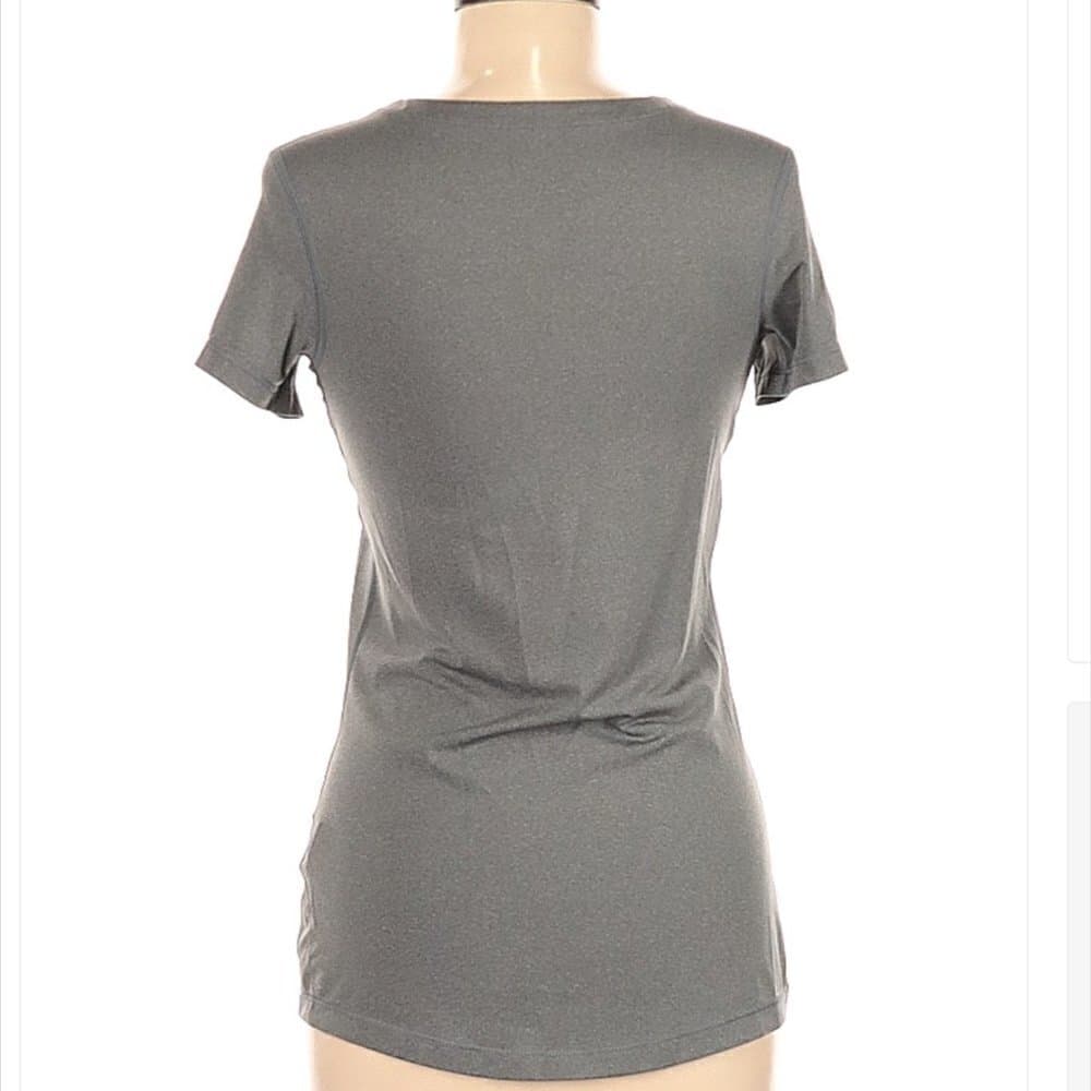 Nike Gray Performance Active T-Shirt Size M - Thumbnail 2