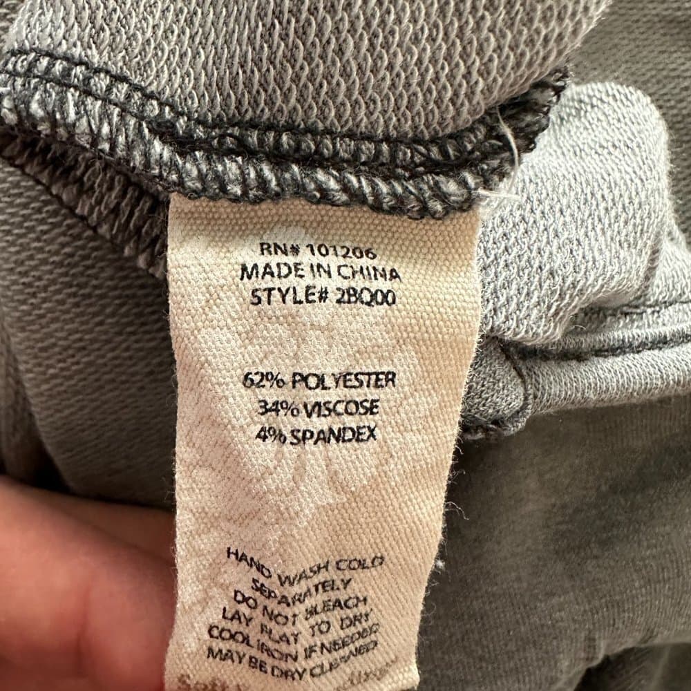 Soft Surroundings Jumpsuit Gray Washed Tied Camilla Pockets Size S - Thumbnail 9