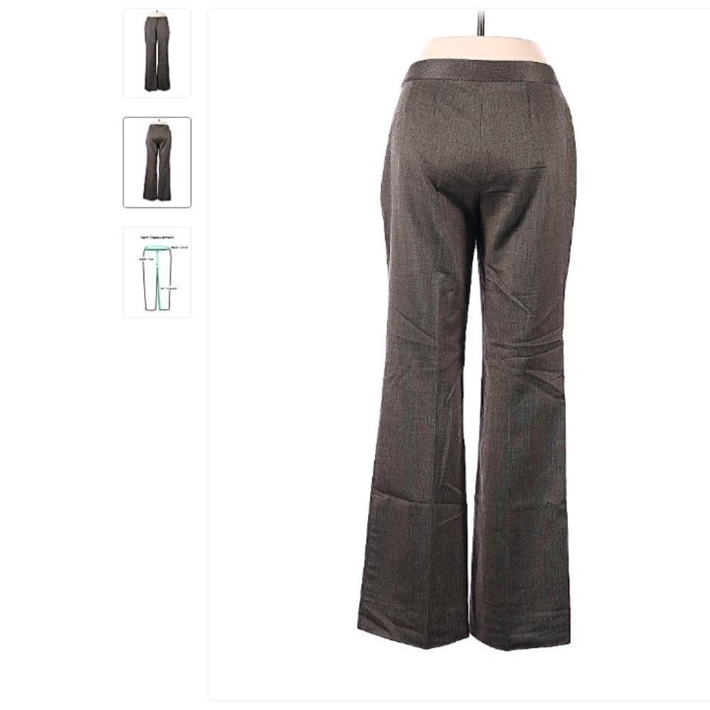 Soca by St. John Gray Dress Pants Size 6 - Thumbnail 2