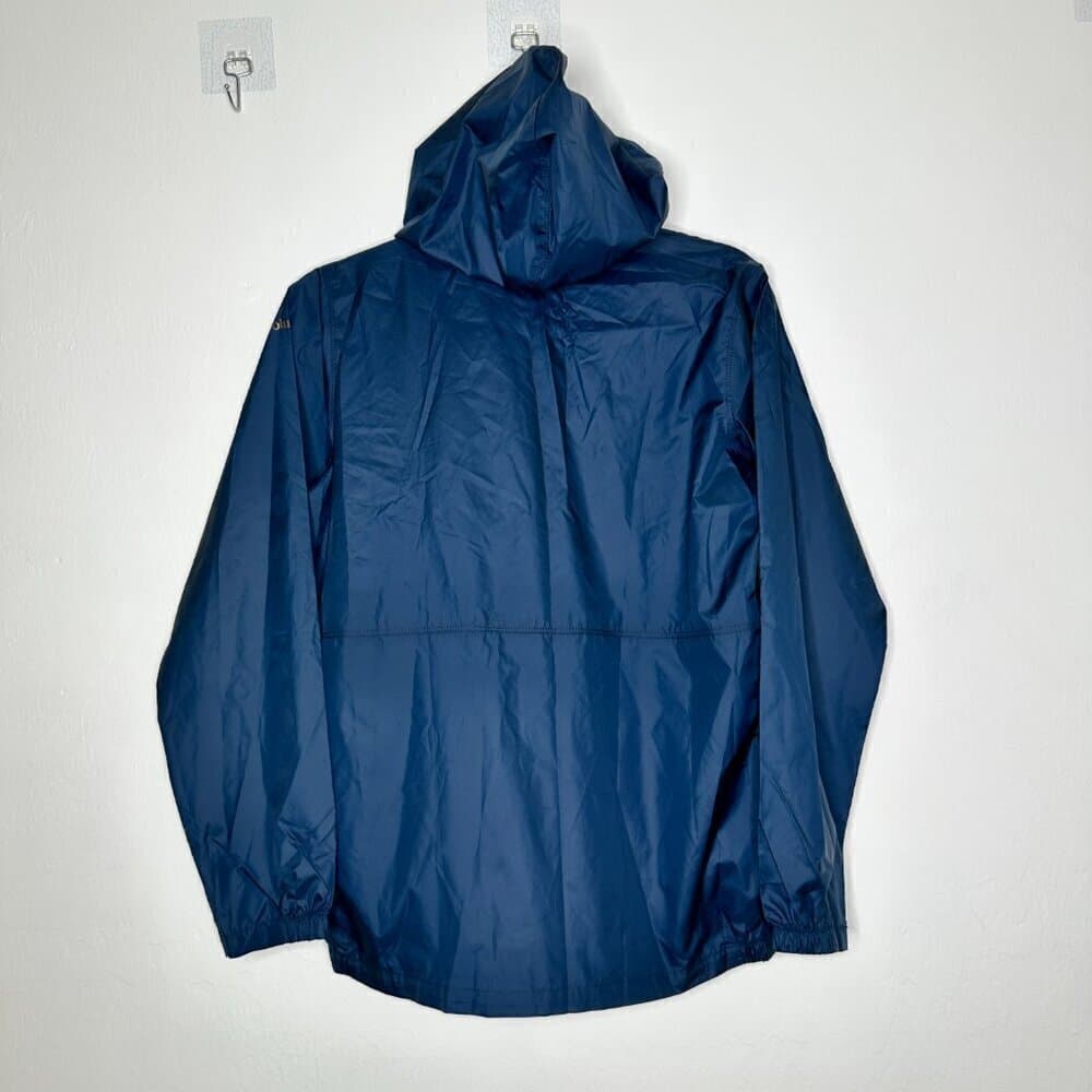 Unisex Children Columbia Notre Dame Fighting Irish NCAA Navy Blue Jacket Size L - Thumbnail 3