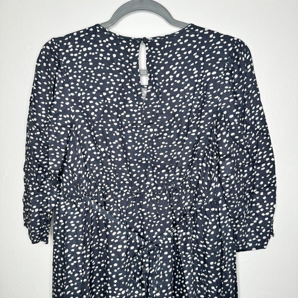 Isabel Maternity by Ingrid & Isabel Gray & White Maxi Dress NWT - Thumbnail 5