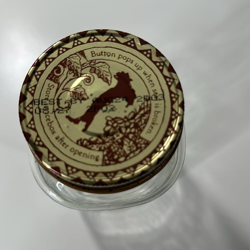 Atlas Mason Jar Square w/ Metal Twist Lid Top Classico 6.5" Durable Strong Glass - Thumbnail 4