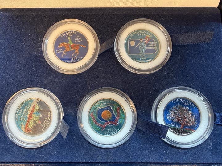 1999 Colorized State Quarters - Thumbnail 2