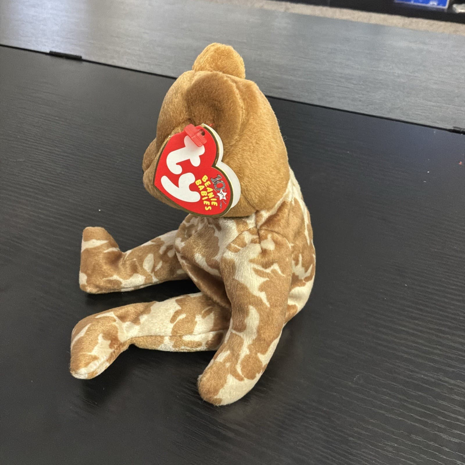 TY Beanie Baby HERO the Military Bear UK 2003 Exclusive Version British Flag - Thumbnail 4