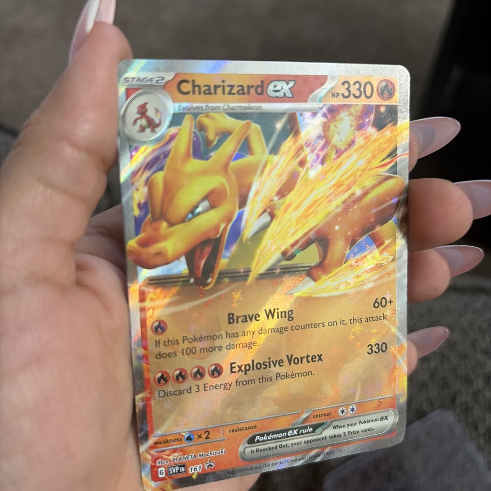 Charizard ex 161 Sv: Scarlet & Violet Promo Cards Holo - Thumbnail 2