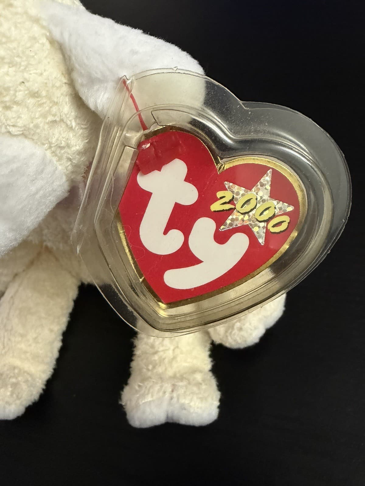 Ty Beanie Baby - FLEECIE the Lamb (6 Inch) NEW MWMTs Plush Vintage 2000 - Thumbnail 3